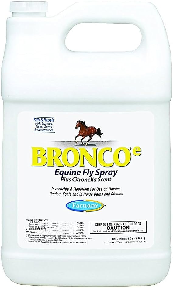 Farnam Bronco Equine Fly Spray 1 Gal Gal