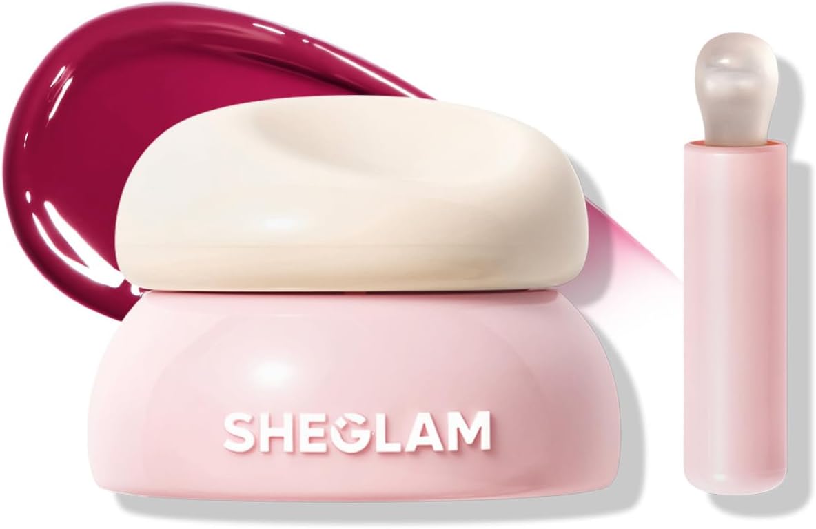 SHEGLAM Hydration Jelly, Pocket Lip Jam, Highly Moisturizing Jelly, Formulated with Vitamin E, Glossy and Beautiful Lips, Portable, Convenient