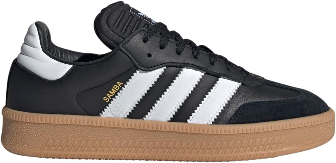 adidas Samba XLG Men's Shoes, Core Black/Cloud White/Gum, Size 9.5
