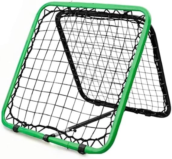 Rebound Net, Soccer Goal, Rebound Net, Double Sided, Folding Rebounder for Indoor and Outdoor Use, Practice Equipment, Self Practice, Easy Assembly 29.5 x 29.5 inches 75 x 75 cm