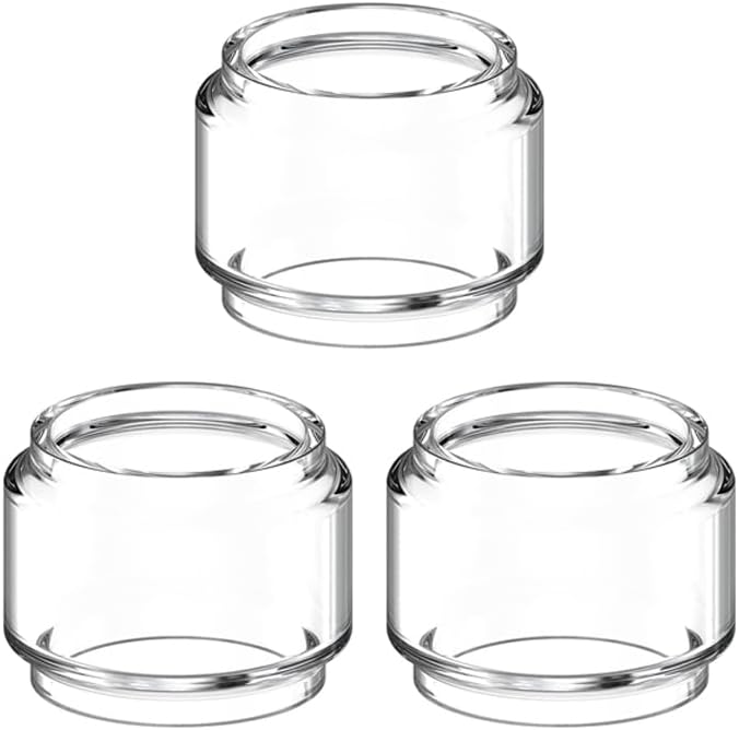3pcs Replacement Clear Rainbow Fat Bubble Glass Tube Tank For Hellvape Dead Rabbit M RTA Tank Fat
