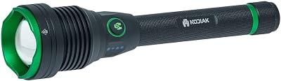 LitezAll Kodiak Kraken 6000 Lumen Rechargeable Tactical Flashlight with Power Bank, Ultra Bright High Lumen LED Light for Emergency, Outdoor, Security & Professional Use