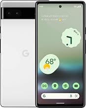 Google Pixel 6A 5G 128GB 6GB RAM Factory Unlocked GSM Only | No CDMA - not Compatible with VerizonSprint Global Version - Chalk