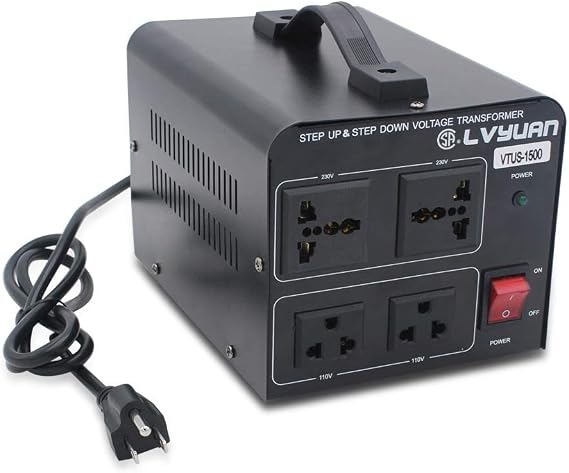 Cantonape Voltage Transformer Converter 1500 Watt Step Up/Down