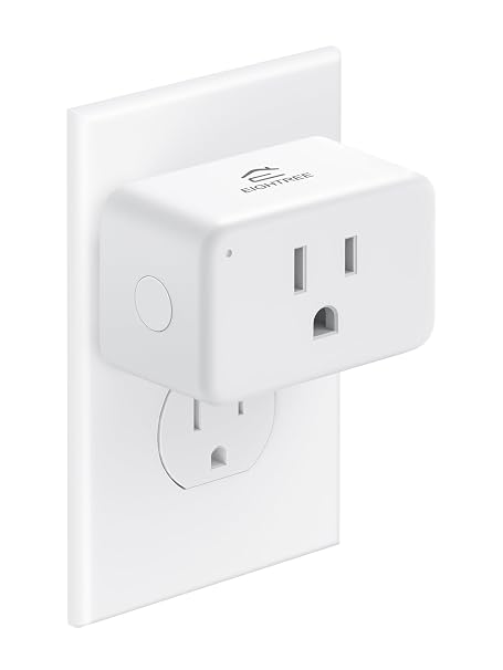 EIGHTREE Smart Plug 15A, Compatible with Alexa Google SmartThings 1-Pack