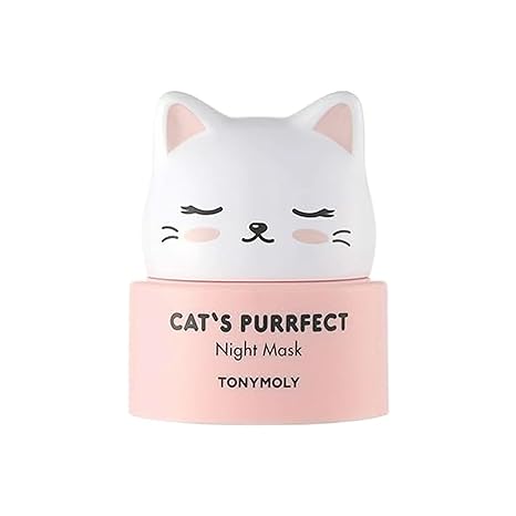 TONYMOLY Cats Purrfect Collagen Night Mask - Overnight Strengthening Repair