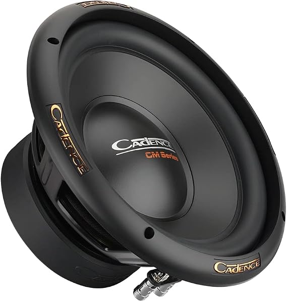 Cadence CM10D2 10 Inch Car Audio Subwoofer Dual 2 Ohm 500 Watts Magma Series