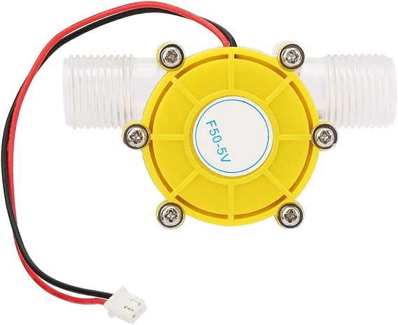 Micro Hydro Turbine, F50 Regulated DC Micro Hydroelectric Generator DC Water Flow Pump Turbine Hydroelectric Power Energy Generator(5V)