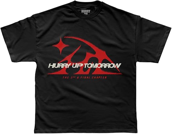 THE Weeknd Unisex Adult The Weeknd Hurry Up Tomorrow Official the Final Chapter T-Shirt