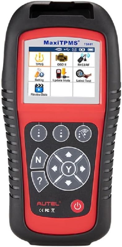 Autel MaxiTPMS TS601 OBDII Car TPMS Reset Programming Diagnostic Scanner Tool, MOST POWERFUL TPMS DIAGNOSTIC & SERVICE DIY TOOL, Wireless diagnosing TPMS Tool