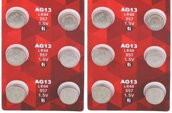 LOOPACELL AG13/LR44 Alkaline Button Cell Battery - 12 Pack