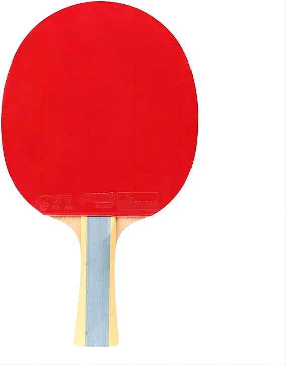 DOUBLE HAPPINESS DHS Ping Pong Table Tennis Paddle,Professional Racket with Carrying Case for Tournament Play (6002-Long Paddle)