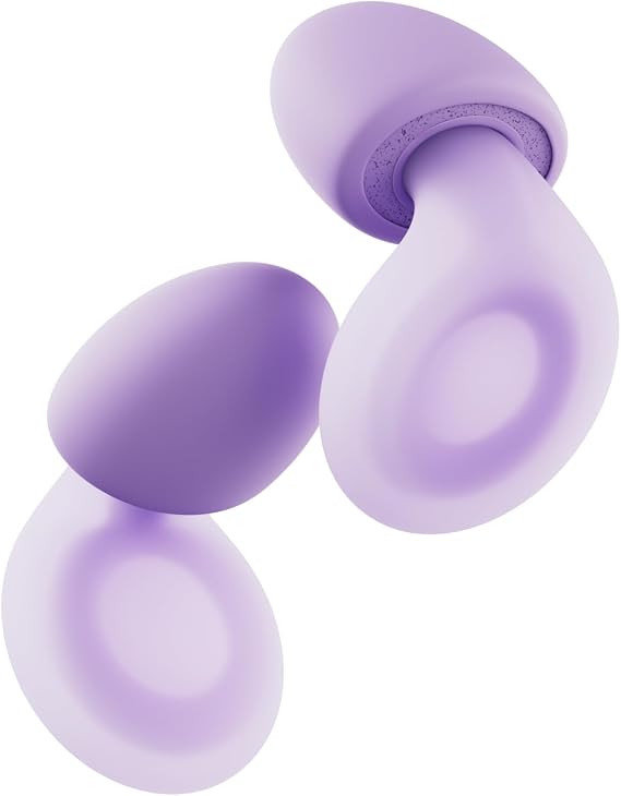 Loop Dream Ear Plugs - Soft Silicone Hearing Protection for Sleep & Snoring | Silicone & memory foam. 27dB SNR noise reduction. Customized fit. Muffles snoring for deeper, uninterrupted sleep