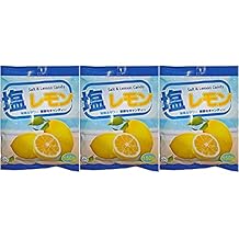 Salt and Lemon Hard Candy, Pack of 3