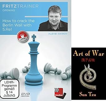 How to Crack the Berlin Wall with 5.Re1 Chess Opening Software bundled with Art of War on DVD - 2 item bundle
