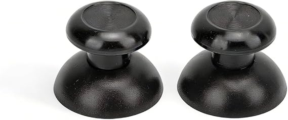 Metal Thumbsticks for Edge, Thumb Stick for Pro, for for Pro, for Xboxone, for XboxSeries, Thumbstick Replacement (Black)