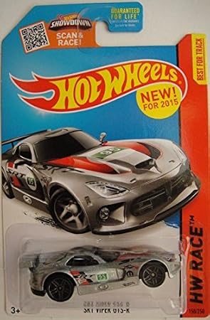 Hot Wheels 2015 HW Race SRT Viper GTS-R 150/250, Silver
