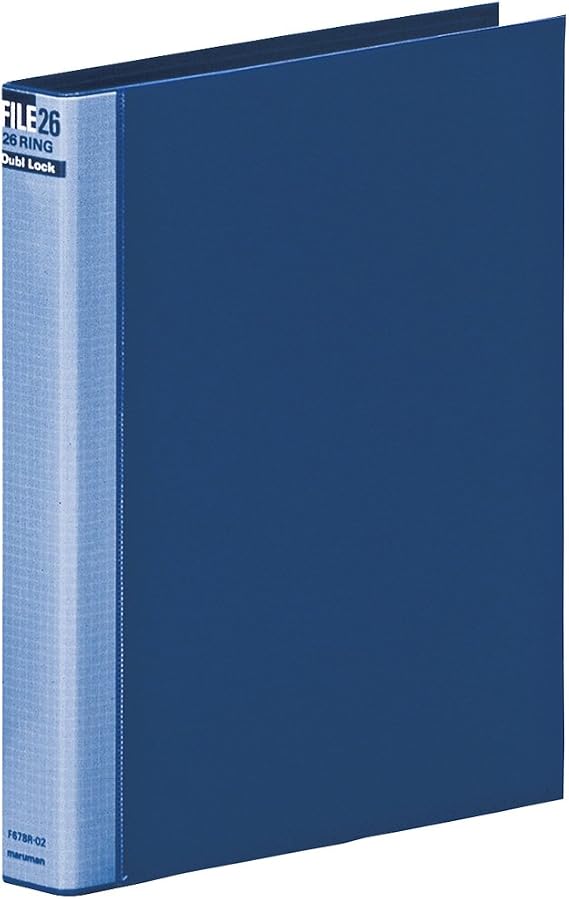 Maruman B5 26 hole da block metal binder Blue F678R-02 (japan import)