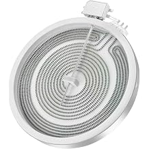 Upgraded WB30X24111 WB30T10133 Range 9" Dual Radiant Surface Element Compatible with G-E Hot-Point Electric Range 9 inch Dual Surface Burner Element, Replace 2512343818- by Fetechmate