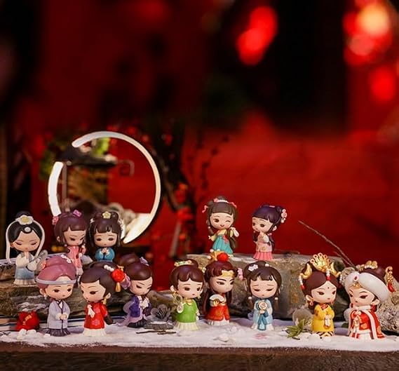 Collectible Blind Box Figures, Assorted Characters