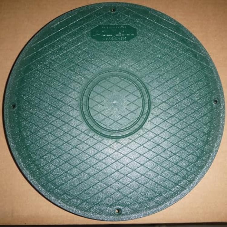 Storm Drain FSD-3017-CB 12-in. Round-Solid Lid for Catch Basin