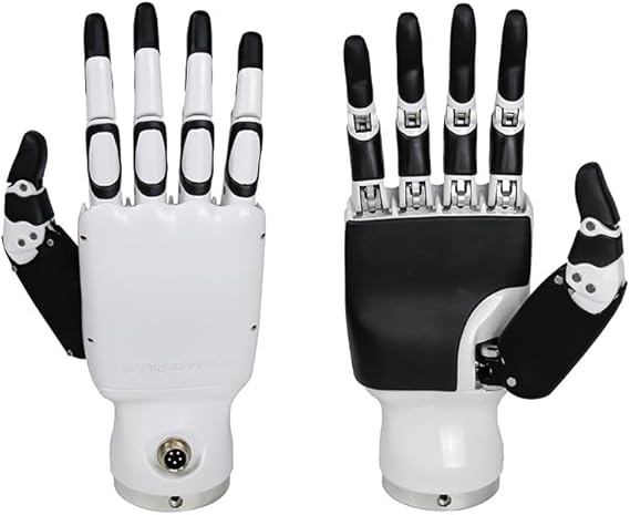 INSIPRE Robots Humanoid Robot Hand with 3KG Strong Grip, Intelligent Force and Position Control,Integrated Linkage-Driven Anthropomorphic-ROS Supported-RH56DFQ-2R(Right Hand)