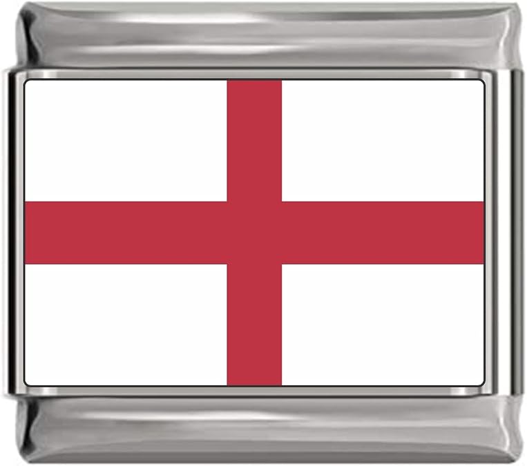 NewCharms England Flag Italian Charm