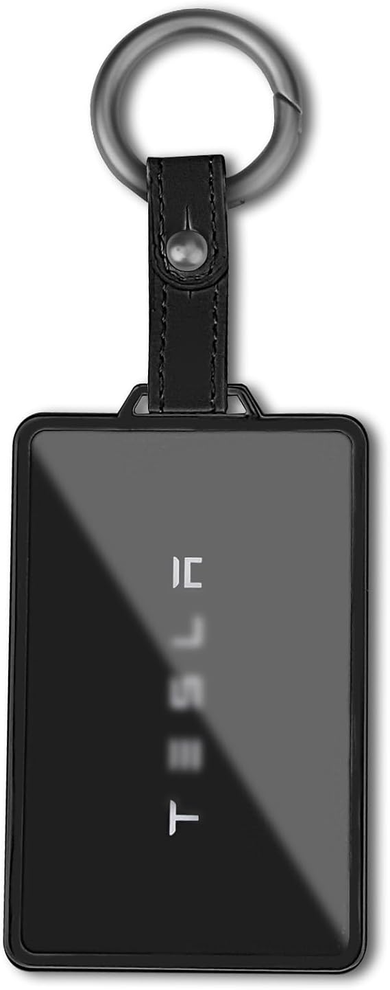 QBUC for Tesla Transparent Card Key Cover Holder Soft Card Key Cover