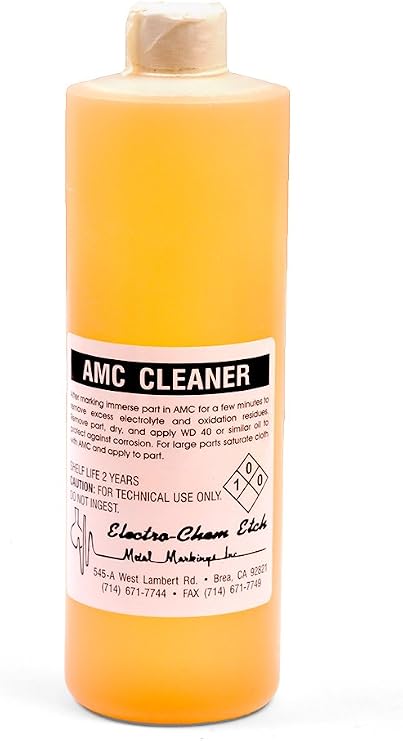 Texas Knifemakers Supply AMC Cleaning Fluid for Electro-Chemical Etching - 16 fl. oz. [ECAMC]