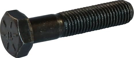 1-1/8"-7 x 4-1/2" Hex Cap Screws, Grade 8 Alloy Steel, Plain Finish
