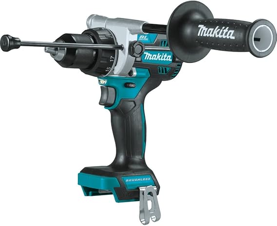 Makita XPH14Z 18V LXT Lithium-Ion Brushless Cordless 1/2" Hammer Driver-Drill, Tool Only | Brushless Motor | All-Metal Gearbox | Variable 2-Speed | LED Work Light | Tool Only Package