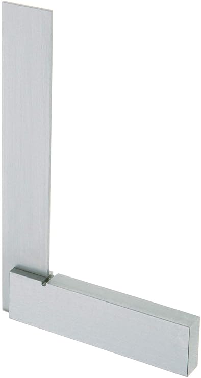 Steelex 4-Inch Precision Square, Silver, Hardened and Tempered Steel Construction