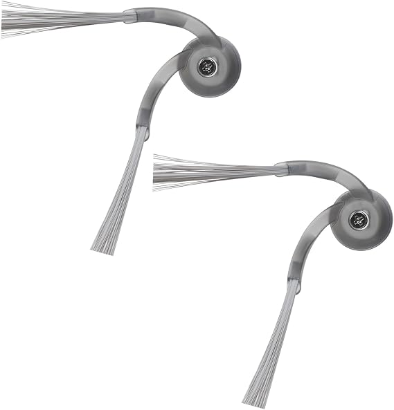 roborock Zero-Tangling Side Brushes Replacement (2 Pieces) for Roborock QV 35A, Qrevo S5V, Saros 10R, Q7 M5+, Q10 S5+, Q7 L5, Qrevo Curv, Qrevo CurvX, Qrevo Curv S5X, Qrevo Edge S5A
