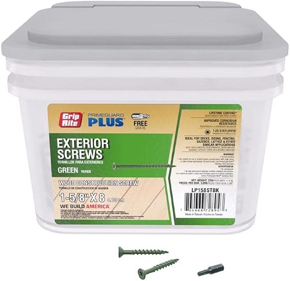 Primesource DCK SCRW STR 1-5/8" 25LB