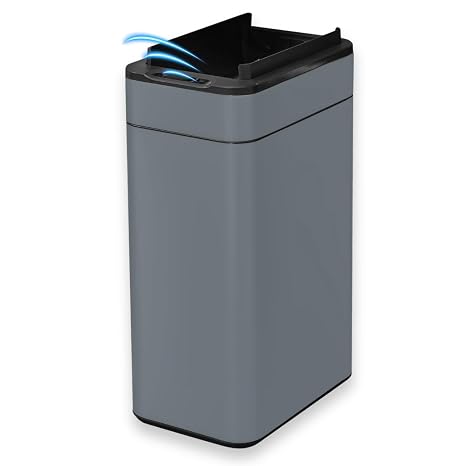 FLINQ 60L Sensor Bin Stainless Steel Anthracite