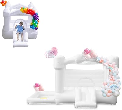 AirMyFun White Bounce House