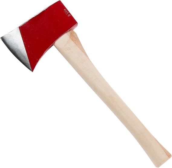 COUNCIL TOOL 3.5 lb. Miners Axe, Compact Felling Design, Wood Chopping | USA Made,Ideal For Close-Quarters Work, High Carbon Steel Head, Precision Hardened Edge, American Hickory Handle
