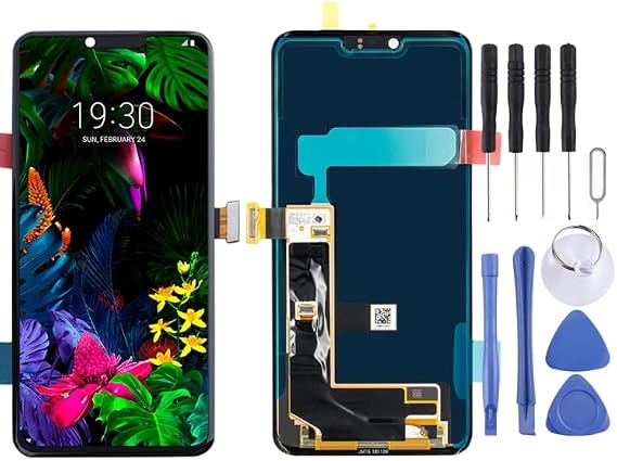 LCD Screen for LG G8 ThinQ / G820QM / G820V / G820N / G820UM with Digitizer Full Assembly(Black)