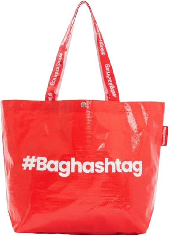 Baghashtag Kırmızı Kum Tutmaz Büyük Boy Plaj Çantası
