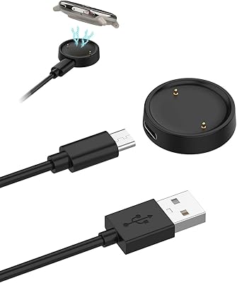 Charger Cable for Amazfit Active 2Amazfit Active 2 Square,Replacement Magnetic Charging Cable for Amazfit Active 2 SquareAmazfit Active 2, Magnetic Fast Charging,3.3ft