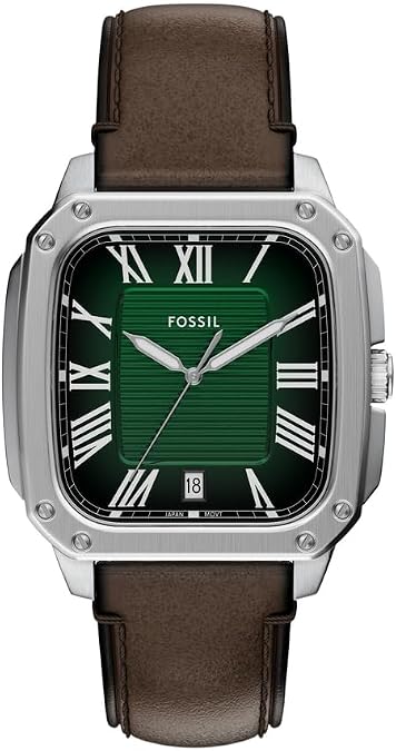 Fossil Crosby Quartz Green Dial Men's Watch FS6150