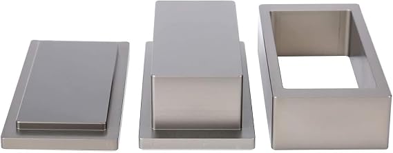 Rosin Pre Press Mould, DIY Solventless Extraction, Rectanglular Pure Aluminium Pre-Pressing Plate 2x4 Inches