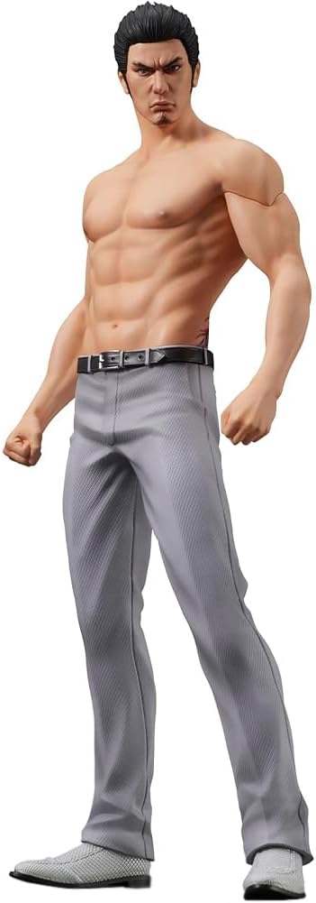 Anime Original Painting Kiryu Kazuma Figure Statue 17CM PVC Model Standing Action Figure Collection Home Desktop Ornaments