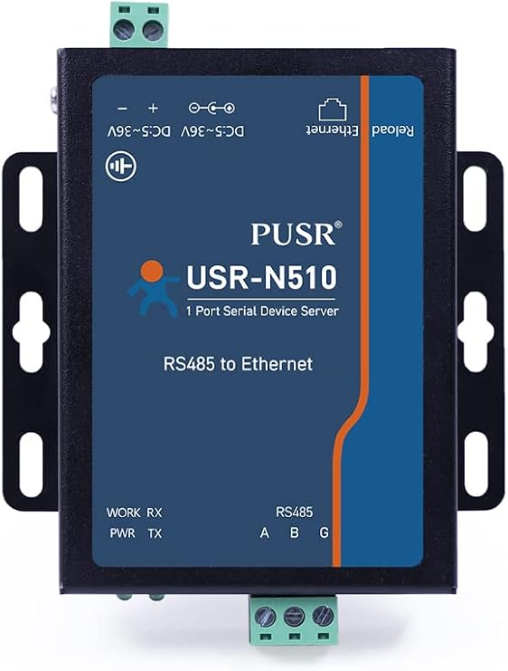 RS485 Serial to Ethernet Converter MQTT TCP to RTU Gateway 1 Port USR-N510