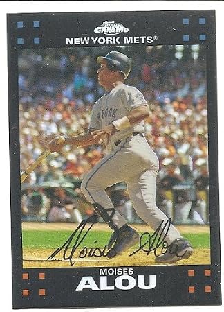 Moises Alou 2007 Topps Chrome Refractor #36