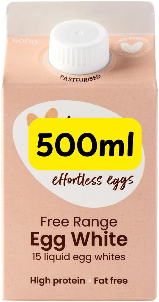 Liquid Egg Whites, Fat Free, High Protein (500ml)