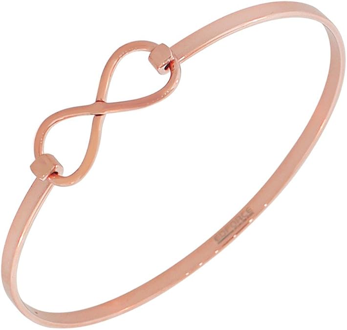 Classic Infinity Bangle Bracelet