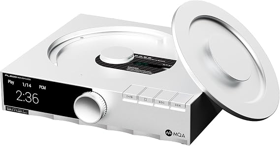 S.M.S.L PL200 MQA-CD Player, Hi-End Class CD Program Flagship DAC Chip AK4499EX, High-end Bluetooth Chip 32bit/768kHz, DSD512, MQA Full Decoding, CD/Bluetooth/CD Player Input with Remote Control