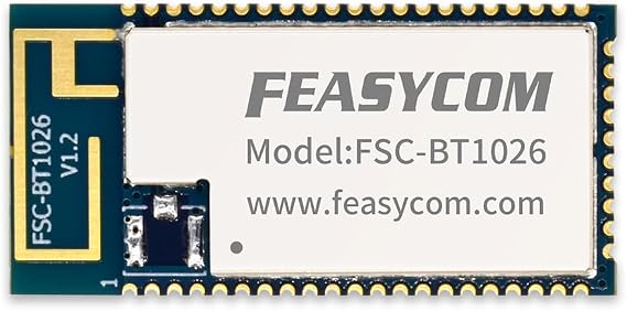 FEASYCOM QCC3024 Bluetooth Module 5.1 Audio Module Used for Speaker Support Analogue IIS Input Output BQB FCC IC CE TELEC KC NCC certificated