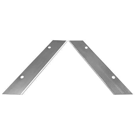 IDL Packaging Replacement Blades for AC-110 Portable Cardboard Edge Protector Cutter, Set of 2 Blades - Original Replacement Part - Durable Steel Blade with Smooth, Sharp Edge